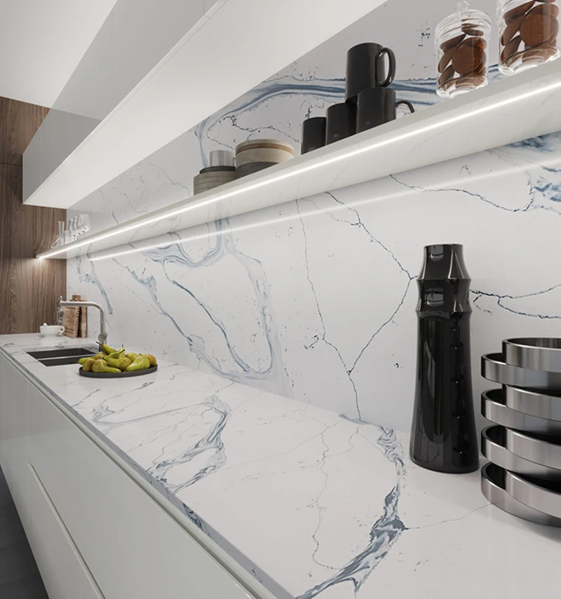 modern-white-quartz-stone-kitchen-countertop